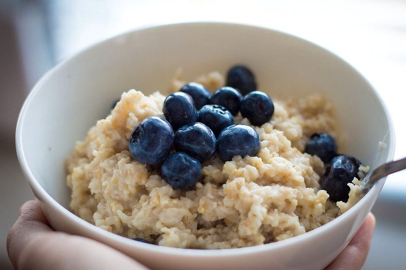 Instant oatmeal